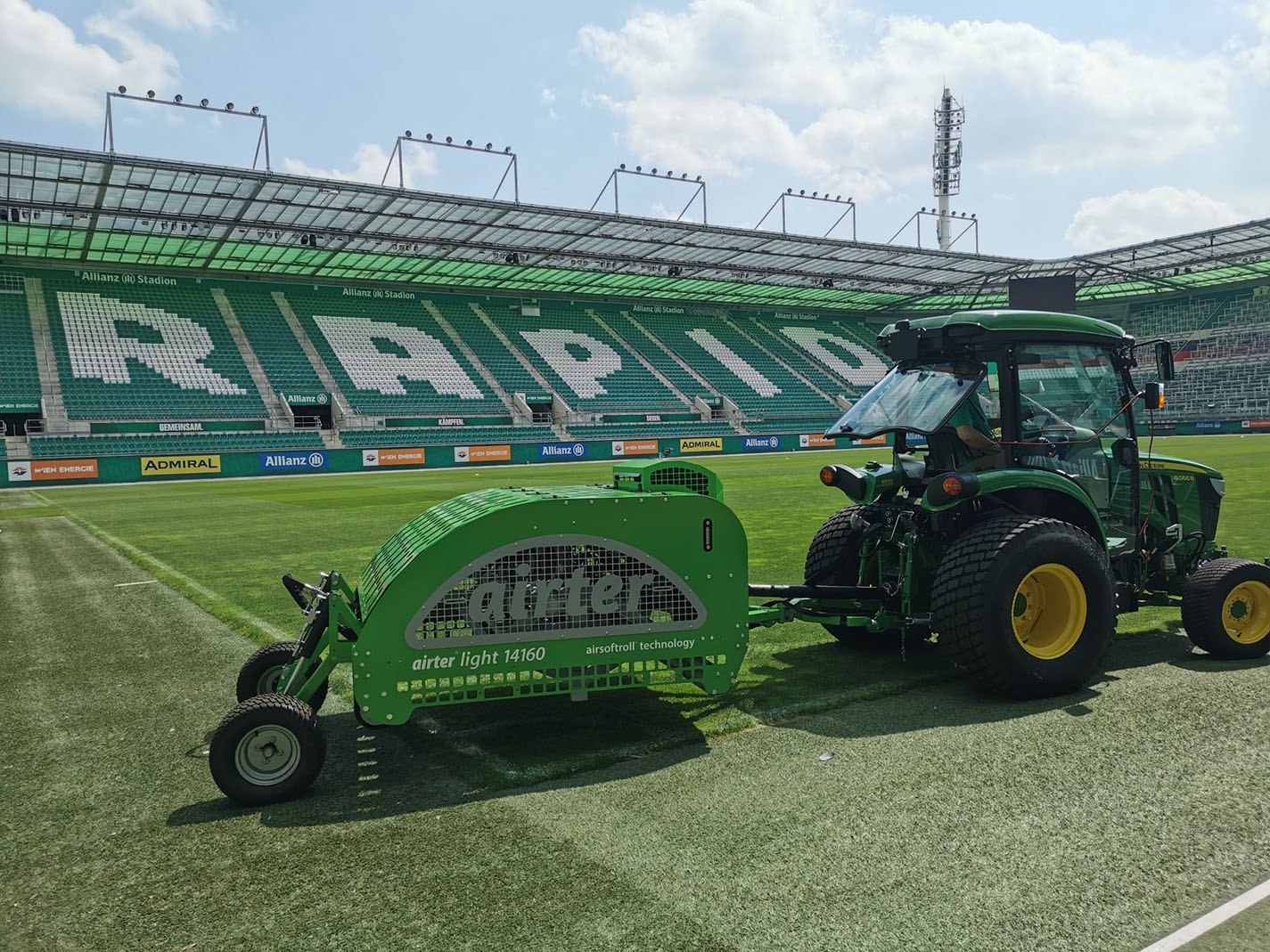 Neuer airter light 14160 bei SK Rapid Wien